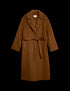 Marks & Spencer "Wool Blend Belted Single Breasted Longline Wrap Coat"
